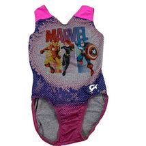 GK Marvel Gymnastics Leotard Adult Small Iron Man Black Widow &amp; Captain ... - $28.80