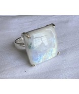 Rianbow Moonstone Rings, 925 Sterling Silver Ring, Handmade Jewelry, Del... - $1,094.01 MXN