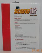 2005 Mattel Screenlife TV Scene it DVD Board Game Replacement Instructions - $4.90