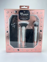 Real Techniques Limited Edition Brush Set w Brush Bag Velvet Headband Sa... - $15.43
