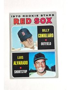 1970 Red Sox Rookie Baseball Stars Conigliaro Alvarado Topps No. 317 - $709.04 MXN