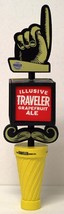 TRAVELER BEER CO. ~ ILLUSIVE TRAVELER GRAPEFRUIT ALE  11 1/2&quot; DRAFT TAP ... - £10.17 GBP
