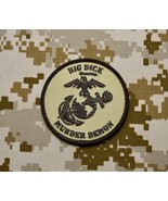 USMC Big Dick Murder Demon Morale Patch Desert MARPAT Marine Corps Sempe... - $163.72 MXN