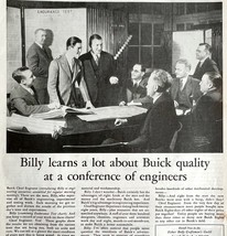1931 Buick 8 General Motors Advertisement Antique Automobilia Engineers - $474.98 MXN