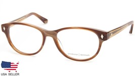 New Prodesign Denmark 1744 c.5024 Brown Demi Eyeglasses 52-16-140 B38mm Japan - £70.49 GBP