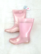Girl&#39;s Cece Waterproof Rain Boots - Cat &amp; Jack (Kid/Youth Size-4) PINK - NEW!!! - £13.34 GBP