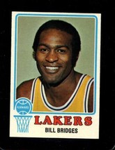 1973-74 Topps #174 Bill Bridges Exmt Lakers *X53288 - £1.75 GBP