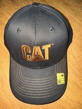 CAT Caterpillar Black Hat NEW Cap SnapBack - $14.84