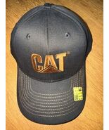 CAT Caterpillar Black Hat NEW Cap SnapBack - $14.84