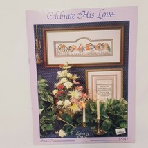 Celebrate His Love Cross Stitch Leaflet 30 Last Super Easter 1986 Jesus ... - $16.99