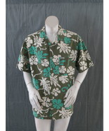 Vintage Surf Shirt - 1990s Quicksilver Hawaiian Shirt - Men&#39;s Extra Large  - £50.81 GBP