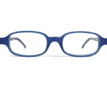 Vintage La Eyeworks Gafas Monturas MONTGOMERY 302 Azul Rectangular 45-20... - $69.55