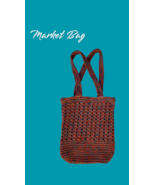 Made to order handcrafted crochet market bag - £27.53 GBP