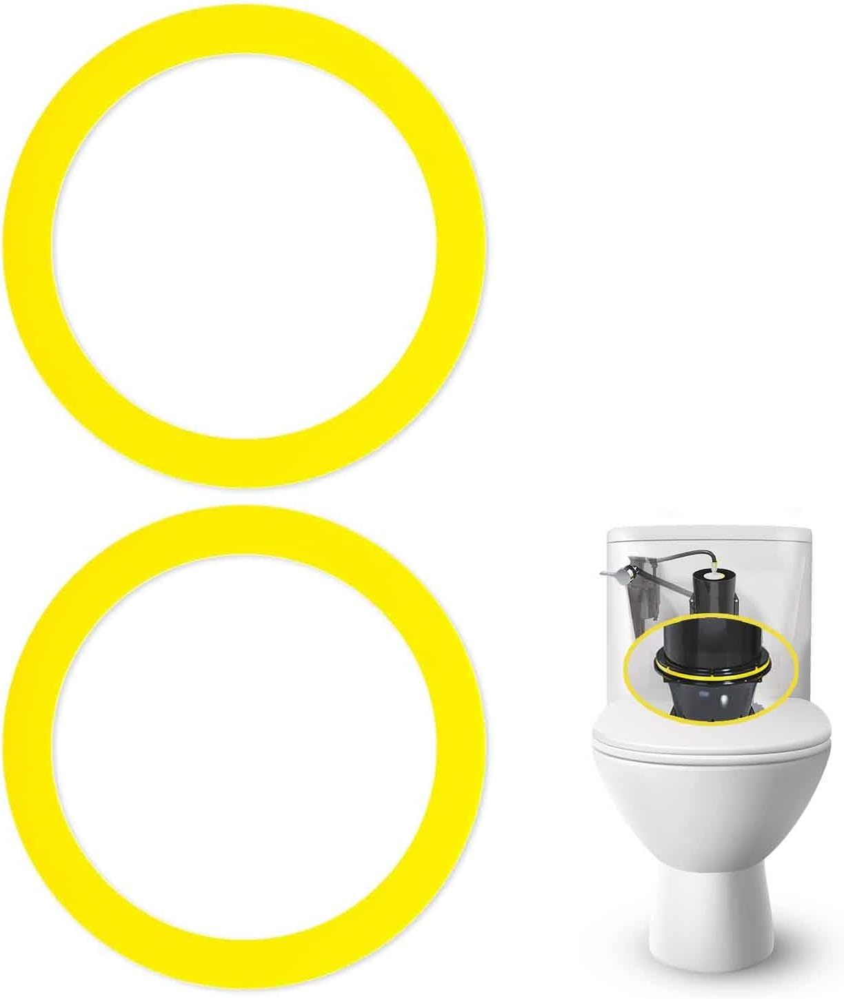 Primary image for Kohler GP1059291 Impresa (2 Pack) Canister Flush Valve Seal for Kohler Toilet*
