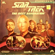 Star Trek: Tng Laser Disc And Original 35MM Slide &amp; Print! Eps 51-52 1989 Sealed - £18.11 GBP