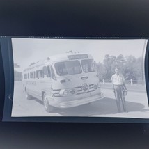 Vintage Photo Negative 1940s Or 50s Gray Line Sight Seeing Bus Location ... - $195.99 MXN