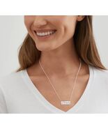 Silpada 'Headlines' Sterling Silver Pendant 20" Necklace NIB - $74.25