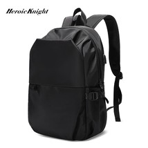 Men&#39;s Backpack Laptop Backpacks  Waterproof Oxford Knapsack Black Rucksack USB C - £57.60 GBP