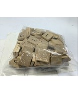 Vintage Scrabble Original Game Parts - 100 Wood Letter Tile Set - jewelr... - €10,28 EUR