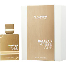 Al Haramain Amber Oud By Al Haramain Eau De Parfum Spray 2 Oz (White Edition) - £45.89 GBP