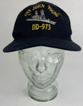 Original USS JOHN YOUNG DD-973 VINTAGE &quot; THE CORPS &quot; ADJUSTABLE Made in ... - £14.01 GBP