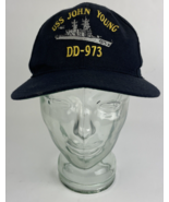 Original USS JOHN YOUNG DD-973 VINTAGE &quot; THE CORPS &quot; ADJUSTABLE Made in ... - £14.11 GBP