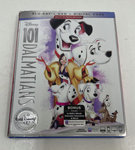 101 Dalmatians (2019, Blu-Ray + DVD + Slipcover) Disney, NEW/SEALED! Digital Exp - £9.83 GBP