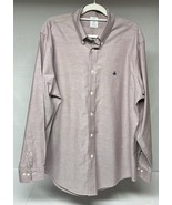 Brooks Brothers Shirt Mens XL Extra Large Red Long Sleeve Button Down Re... - $29.37 CAD