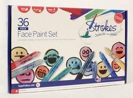Face Paint 36 Colors Set Safe and Vibrant Non-Toxic Water Soluble NEW - £17.17 GBP