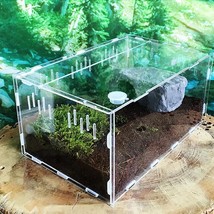 Reptile Haven: Crystal Clear Breeding Box for Your Beloved Pets - £51.35 GBP+