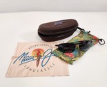 Maui Jim Ho&#39;Okipa Sunglasses Frames Cloth Bag &amp; Zip Case G-807-02 25 64 ... - $58.04