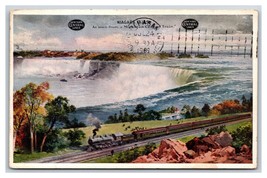 Niagara Falls From Michigan Central Train New York Central Lines DB Postcard R22 - £4.63 GBP