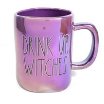 Rae Dunn by Magenta Drink Up Witches Purple Coffee Mug 4.75&quot; x 3.5&quot; NWT - £13.44 GBP