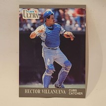1991 Fleer Ultra Hector Villanueva #69 Chicago Cubs Baseball Card - £0.89 GBP
