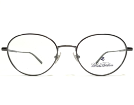 Brooks Brothers Eyeglasses Frames BB1002 1150 Gray Round Wire Rim 51-19-140 - £55.75 GBP