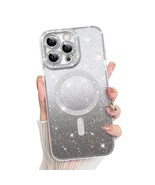 MZELQ Compatible with iPhone 15 Pro Case Plating Magnetic [Support for M... - $18.79