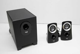 Logitech Z313 2.1-Channel Speaker System (3-Piece) - Black - $29.99