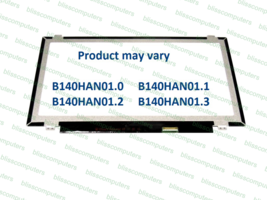 14.0&quot; Led Fhd Display Screen Ag Auo Au Optronics B140HAN01.3 Lenovo Ibm - $93.49