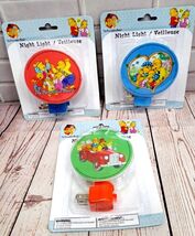 The Berenstain Bears LED Night Light Set Of 3 Manual On/Off Switch - $9.45