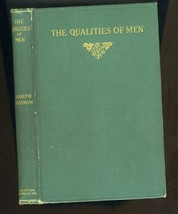 The Qualities of Man An Essay in Appreciation 1910 Joseph Jastrow - $17.87