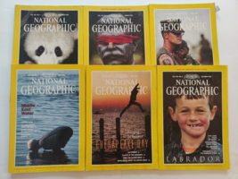 1993 Feb., March, April, May, June &amp; Oct. National Geographic Magazine Lot Of 6 - £19.42 GBP