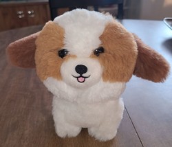 Aurora Teddy World&#39;s Cutest Dog Plush Pomeranian 6&quot; Tall Brown White - $5.71