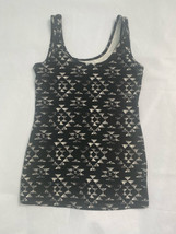 Maurices black and white size sm tank top - £9.36 GBP