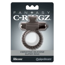 Pipedream Products Fantasy C-Ringz Vibrating Silicone Super Ring Black - $11.60