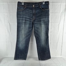 Wrangler Men&#39;s 38 Texas Relaxed Fit Stretch Denim Jeans WRJN0740 - £23.97 GBP