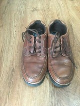 Men&#39;s Nunn Bush Comfort Gel Shoes--Brown--Size 10 1/2 - £12.84 GBP