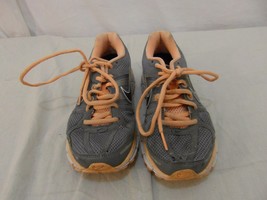 Adult Women&#39;s sz5 Nike Pegasus 2 Orange Gray Athletic Running Tennis Shoes 32174 - £13.64 GBP