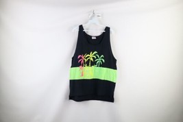 Vintage 90s Streetwear Mens Large Faded Spell Out Florida Tank Top T-Shirt USA - £31.57 GBP