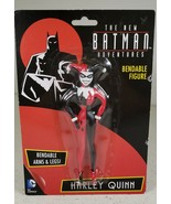 DC Comics NJCroce Harley Quinn Bendable Action Figure 5&quot; DC 3944 New Sealed - $13.76 CAD