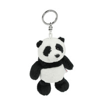 NICI Panda Stuffed Animal Beanbag Key Chain 4 inches 10 cm - £9.24 GBP